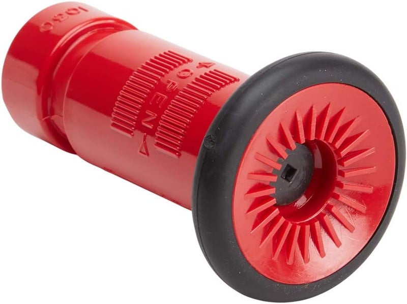 FireHoseDirect Plastic Red Garden Hose Nozzle (GHT) - Image 4